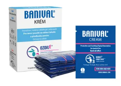 Banival krém na balanitidy a balaniopostitidy 10 x 3 ml