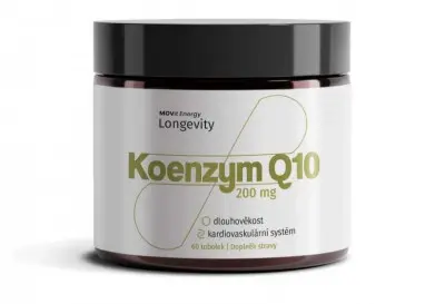MOVit Longevity Koenzym Q10 200mg tob.60