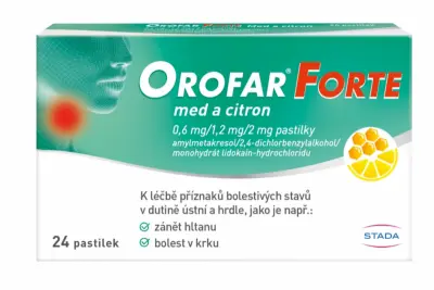 OROFAR FORTE MED A CITRON 0,6MG/1,2MG/2MG PAS 24