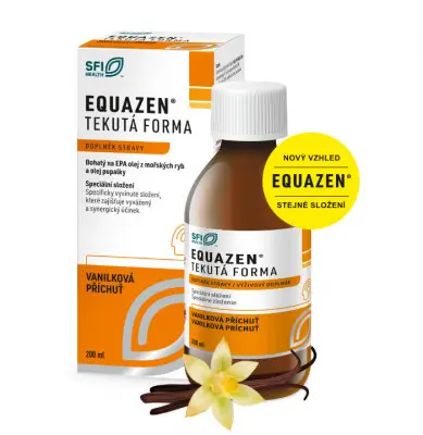 Equazen tekutá forma s příchutí vanilky 200 ml