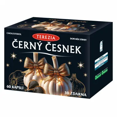 TEREZIA Černý česnek 60 + 30 kapslí