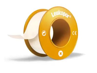 Leukopor fixační jemná páska cívka 2,5 cm x 5 m
