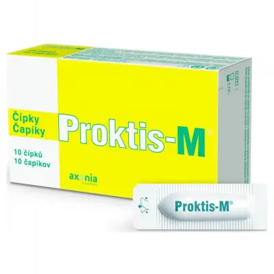 Proktis-M čípky 10x2g