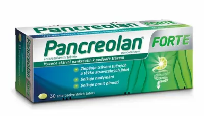 PANCREOLAN FORTE POR 6000U TBL ENT 30