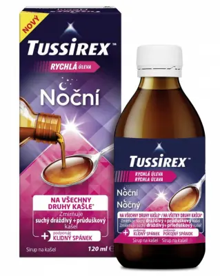 TUSSIREX Noční sirup 120 ml