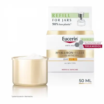 Eucerin HYALURON-FILLER+ELASTICITY denní krém SPF30 náhadní náplň 50ml