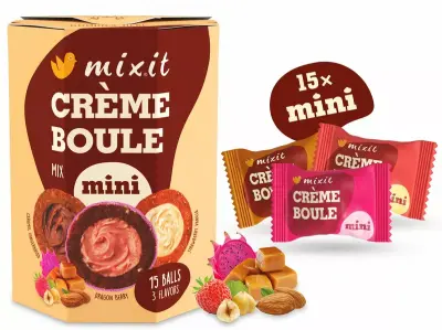 MIXIT Mini crème boule mix 15 kusů