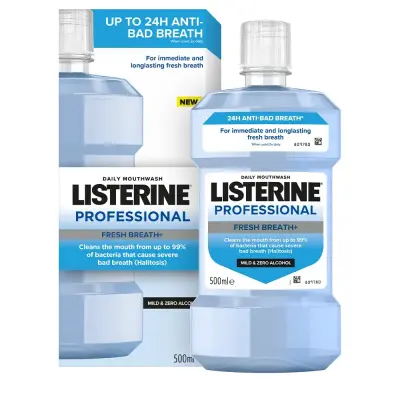 Listerine ÚV 500ml Professional Fresh Breath