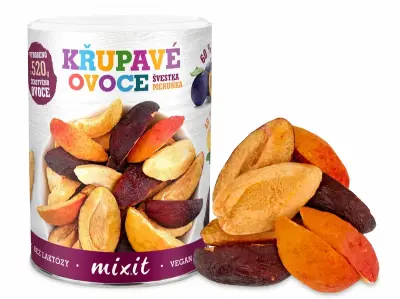 Mixit Švestka Meruňka Křupavé ovoce 65 g