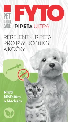 PET FYTO PIPETA ULTRA pes do 10kg a kočka 1x15ml