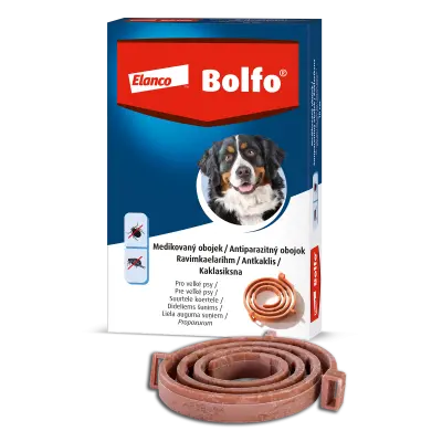 Antiparazitní obojek Bolfo pro psy 70cm