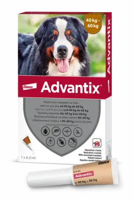 Advantix pro psy 40-60kg spot-on 1x6ml