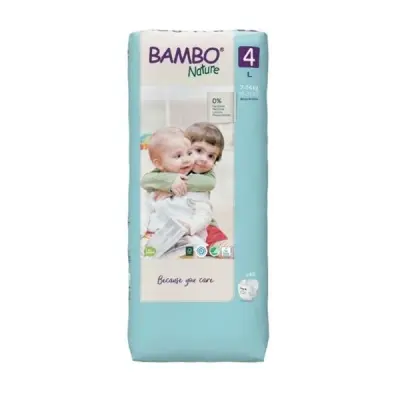 Bambo Nature 4 dětské plenky 7 - 14 kg 48 ks