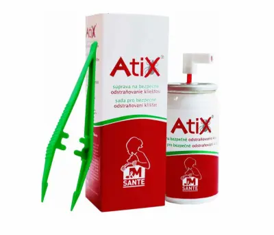 ATIX sada pro bezpečné odstraňování klíšťat