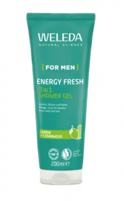 WELEDA For men Energy Fresh 3v1 sprchový gel 200ml