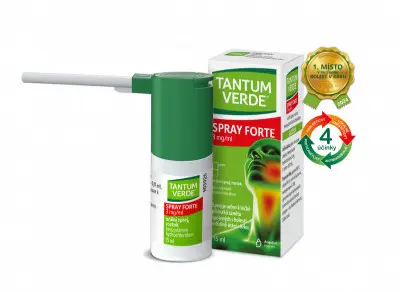 Tantum Verde Spray Forte orální sprej 15ml