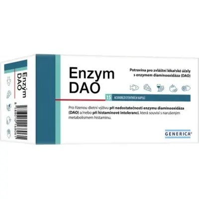 GENERICA Enzym DAO 15 kapslí