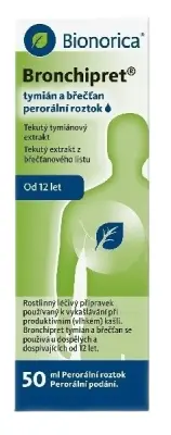 BRONCHIPRET TYMIÁN A BŘEČŤAN POR SOL 1X50ML