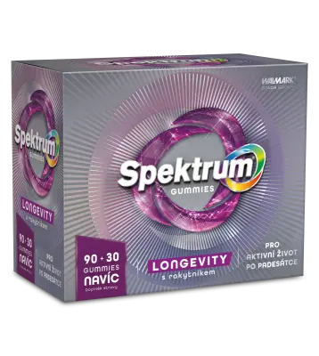 Walmark Spektrum Gummies Longetivity 90+30 tablet