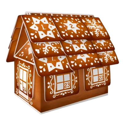 Leros Adventní kalendář chaloupka - dárková sada čajů