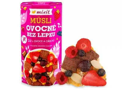 Mixit Ovocné müsli bez lepku 290g