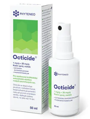 Octicide 1mg/g+20mg/g drm.spr.sol.1x50ml
