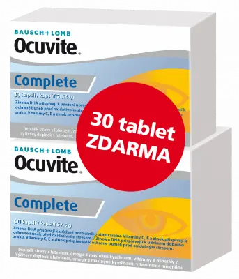 Ocuvite Complete cps.60+30 ZDARMA