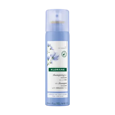 Klorane Suchý šampon s bio lnem pro objem 150ml