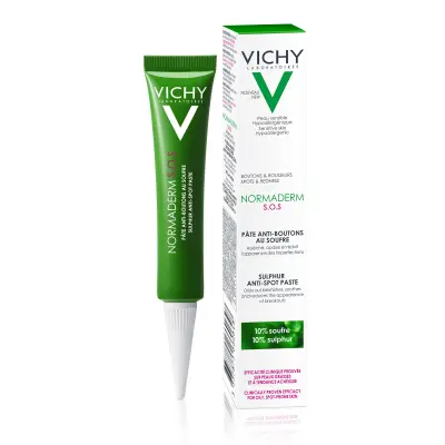 VICHY Normaderm S.O.S. Lokální péče proti pupínkům se sírou 20 ml