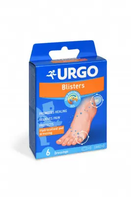 URGO BLISTERS Na puchýře hydrokoloidní náplast 6ks