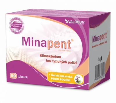 Walmark Minapent+šalvěj lékařská tob.90