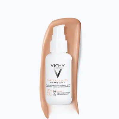Vichy Capital Soleil UV-Age fluid tónovaný SPF50+ 40 ml