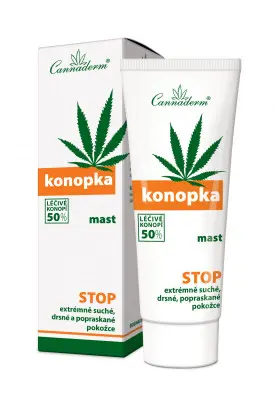 Cannaderm Konopka mast pro suchou pokožku 75g