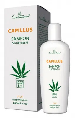 Cannaderm Stimulační šampon s kofeinem Capillus 150 ml