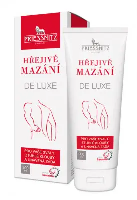 PRIESSNITZ Hřejivé mazání De Luxe 200 ml