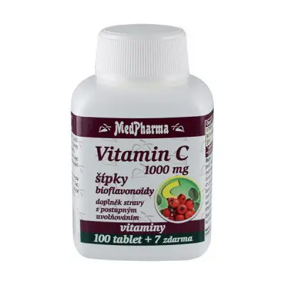 MedPharma Vitamin C 1000mg s šípky 107 tablet