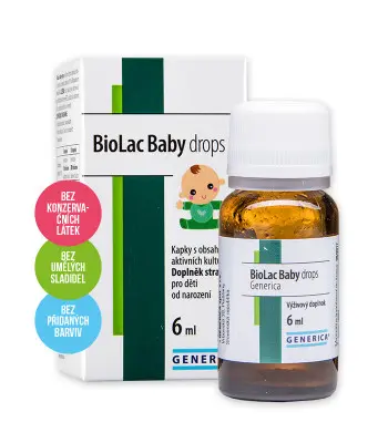 Biolac Baby Drops 6ml Generica