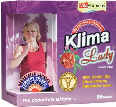 VitaHarmony KlimaLady pro období klimakteria 90 tablet