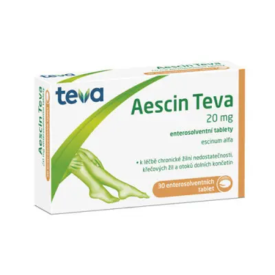 Aescin-Teva por.tbl.ent. 30 x 20 mg