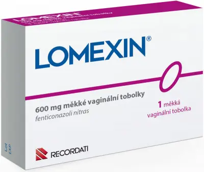 Lomexin 600mg vag.cps.mol. 1