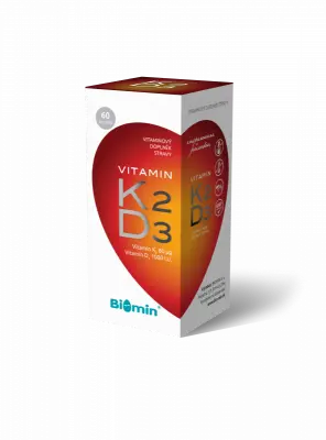 BIOMIN Vitamin K2+D3 1000 I.U. 60 tobolek