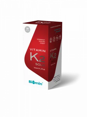 BIOMIN Vitamín K2 Solo 30 tobolek