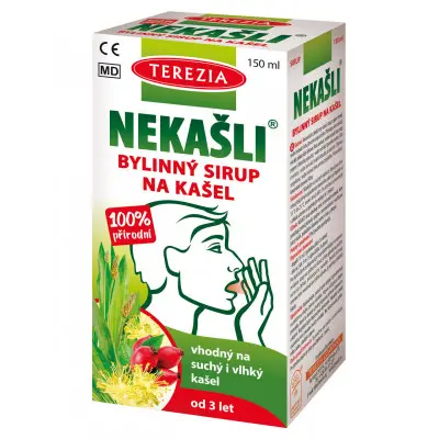 TEREZIA NEKAŠLI bylinný sirup na kašel 150ml