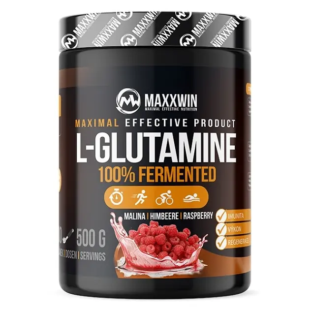 MAXXWIN L-glutamine 100% fermented malina 500 g
