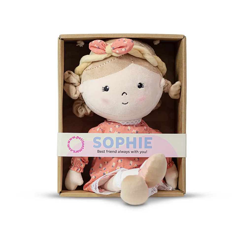 PETITE&MARS Sophie panenka plyšová 35 cm
