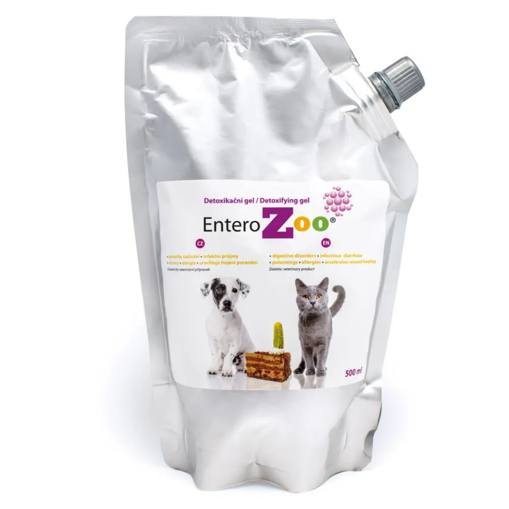 Entero ZOO detoxikační gel 500ml Doypack