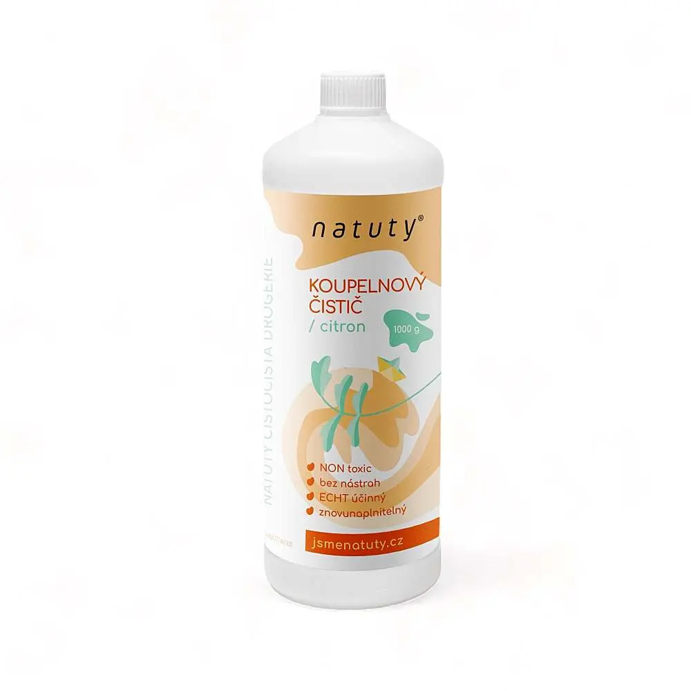 Natuty Koupelnový čistič s vůní citronu 1 l