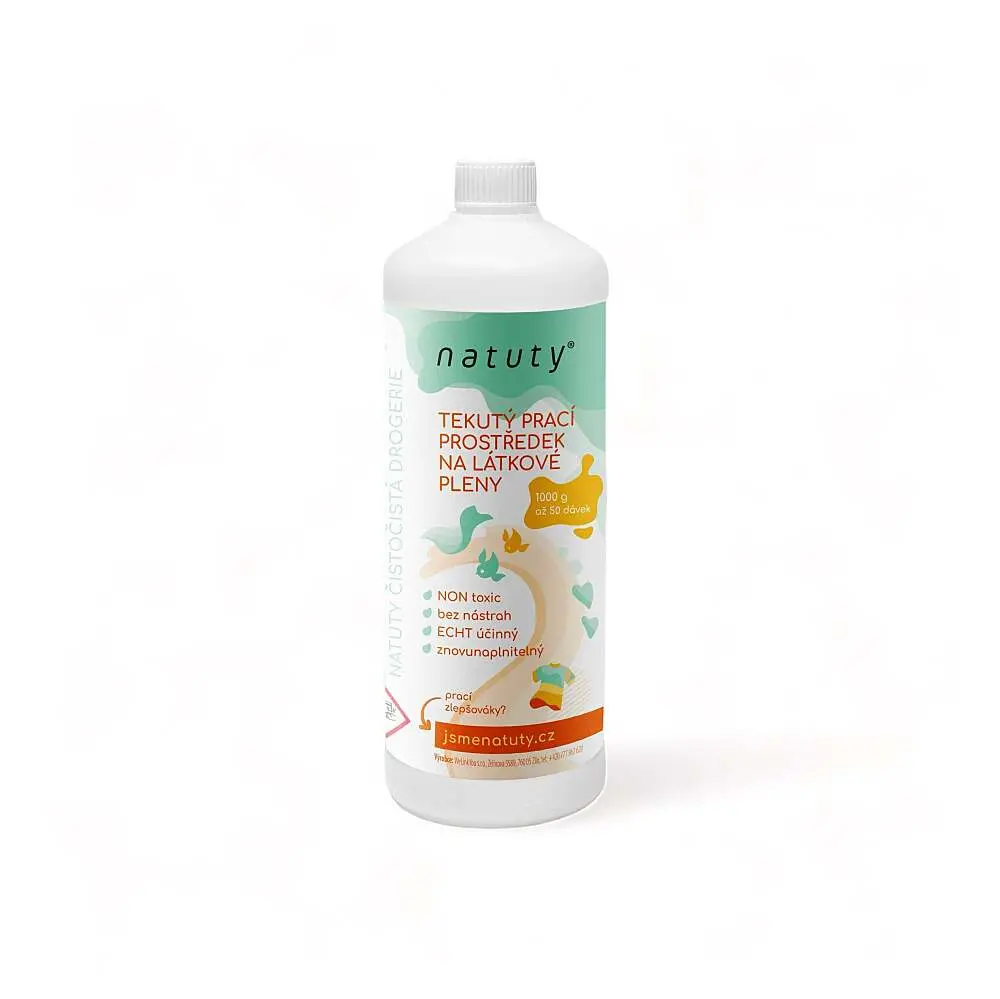 Natuty prací gel na látkové pleny 1000 g