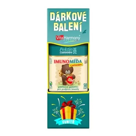 VITAHARMONY ImunoMéďa DÁRKOVÉ balení 50 gummies