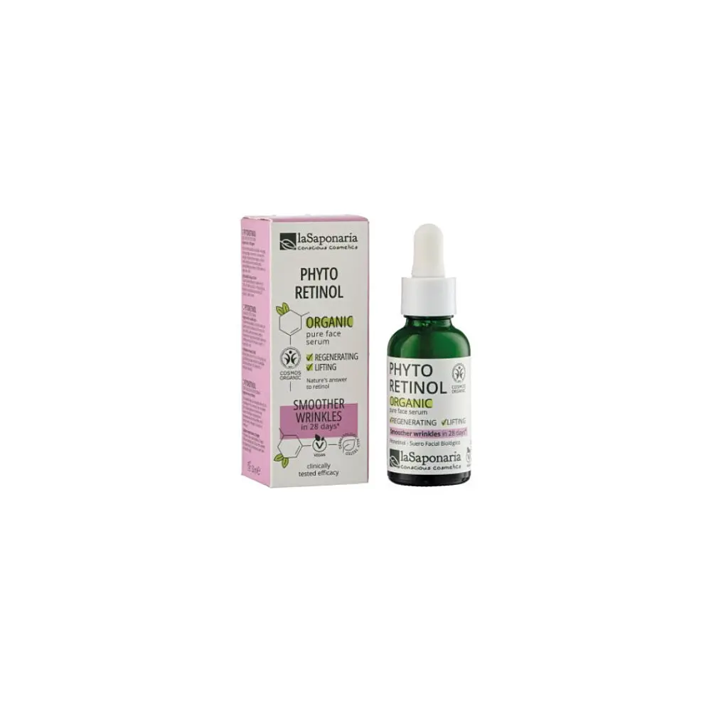 laSaponaria Pleťové sérum - Fytoretinol BIO (30 ml) - regeneruje a projasňuje pleť